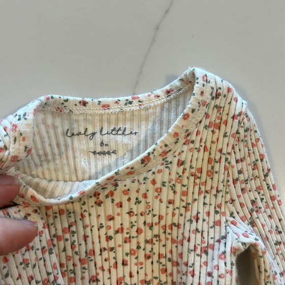 Lovely Littles Set size 6 months pink floral - Picture 4 of 4